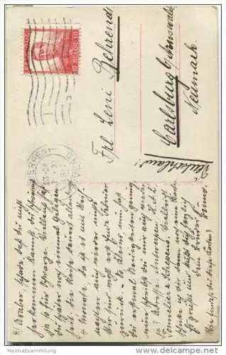 Belgien - Tracht - Frau mit Katze