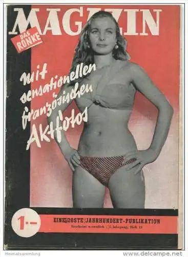 Das Ronke Magazin Heft 13 - 60 Seiten mit vielen Abbildungen