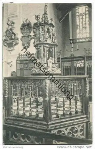 Lübeck - Marienkirche - Taufbecken