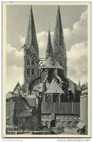 Lübeck - Marienkirche - Schrangenfreiheit