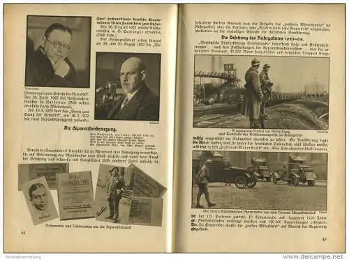 Deutschland nach dem Weltkriege - Dokumente deutscher Entwicklung der Nachkriegszeit in Wort und Bild - Herausgegeben vo