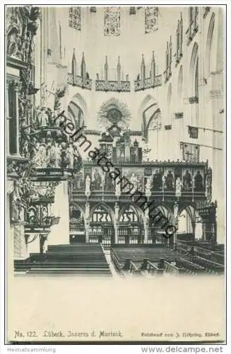 Lübeck - Marienkirche - Inneres