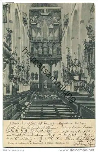 Lübeck - Marienkirche - Orgel