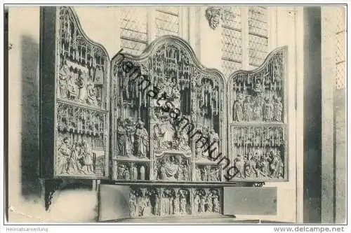 Lübeck - Marienkirche - Marienaltar in der Briefkapelle