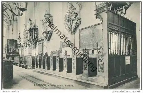 Lübeck - Marienkirche - Inneres