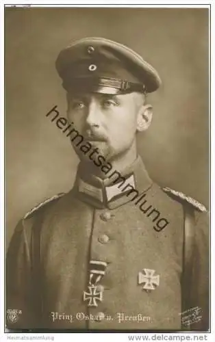 Prinz Oskar von Preussen - Foto-AK - Verlag NPG