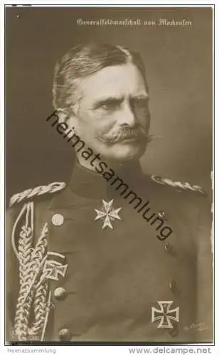 Generalfeldmarschall von Mackensen - Foto-AK - Verlag NPG