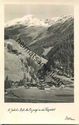 St. Jakob in Defereggen - Troyertal - Foto-Ansichtskarte - Verlag Sketh Graz