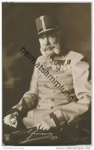 Kaiser Franz-Josef - Foto-AK - Verlag NPG
