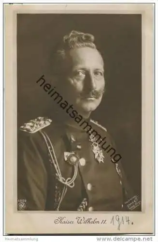 Kaiser Wilhelm II. - Foto-AK - Verlag NPG