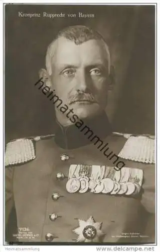Kronprinz Rupprecht von Bayern - Foto-AK