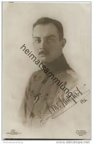 Prinz Ernst August Herzog zu Braunschweig - Foto-AK