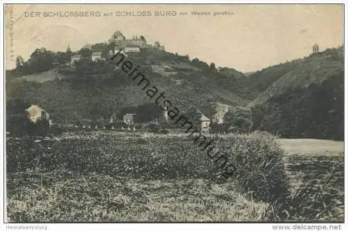 Burg - Schlossberg mit Schloss Burg an der Wupper