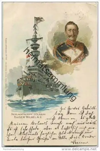 Schlachtschiff I. Klasse Kaiser Wilhelm II. - C. Schön