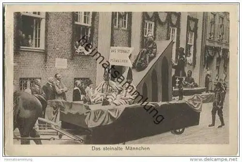 Lübeck - Umzug 700 Jahrfeier Reichsfreiheit Juni 1926 - Das steinalte Männchen - keine AK-Einteilung