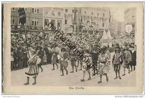 Lübeck - Umzug 700 Jahrfeier Reichsfreiheit Juni 1926 - Die Zünfte - keine AK-Einteilung