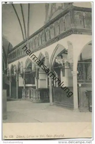 Lübeck - Lettner im Heil. Geist-Hospital