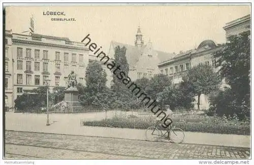 Lübeck - Geibelplatz - Fahrrad