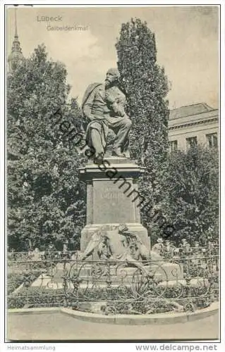 Lübeck - Geibeldenkmal