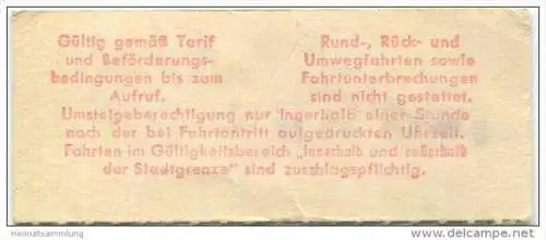 Deutschland - Köln - KVB Kölner Verkehrs-Betriebe - Umsteiger - Fahrschein 83,3Pf.