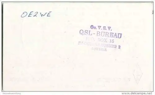 QSL - QTH - Funkkarte - G3NAS - Great Britain - Sutton Coldfield - 1959