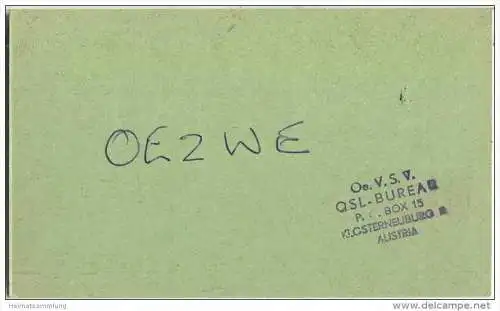 QSL - QTH - Funkkarte - G2FSP - Great Britain - Wigan - 1956