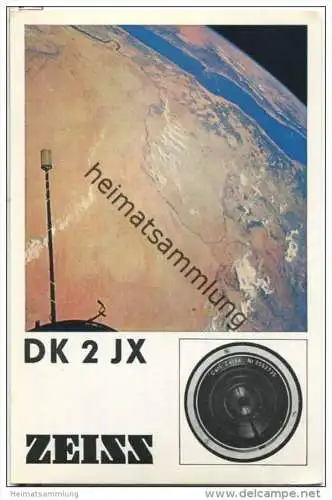 QSL - QTH - Funkkarte - DK2JX - Bad Driburg - 1970