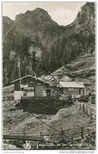 Bründlingalm auf dem Hochfelln - Foto-AK