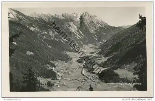 St. Anton - Blick vom Arlenweg - Foto-AK