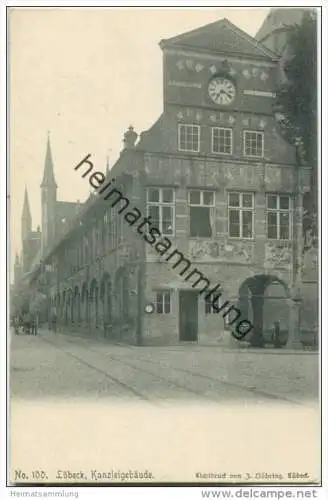 Lübeck - Kanzleigebäude