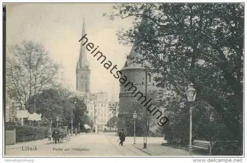 Lübeck - Holstentor - Kutsche