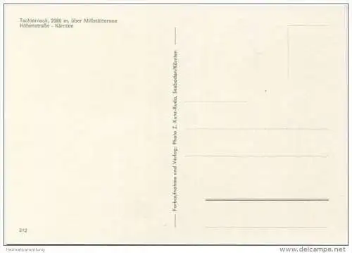 Tschiernock über Millstättersee - AK-Grossformat