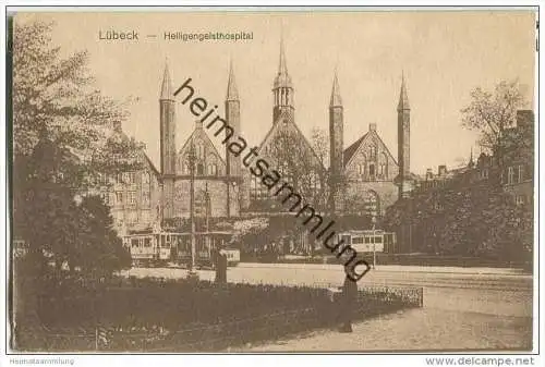 Lübeck - Heiligengeisthospital - Strassenbahn
