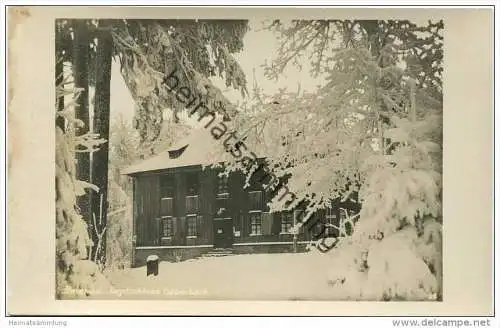 Ilmenau - Jagdschloss Gabeldach - Foto-AK