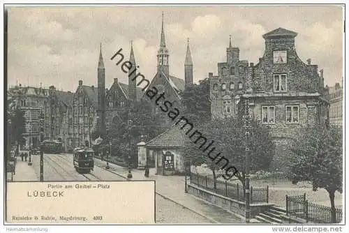 Lübeck - Geibel-Platz - Strassenbahn