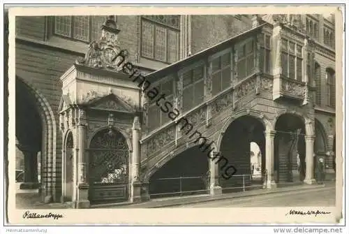 Lübeck - Rathaustreppe