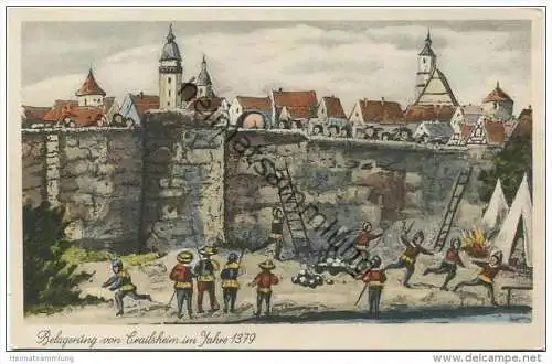 Belagerung von Crailsheim im Jahre 1379