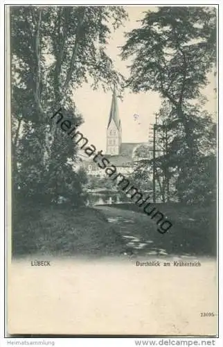 Lübeck - Durchblick am Krähenteich