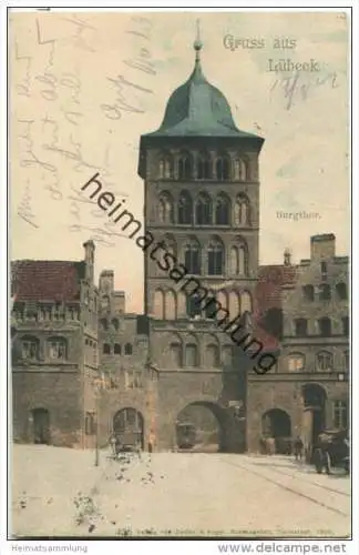 Lübeck - Burgtor