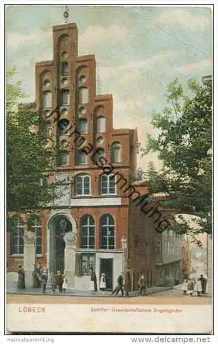 Lübeck - Engelsgrube - Schiffer- Gesellschaftshaus