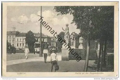 Lübeck - Puppenbrücke - Strassenbahn
