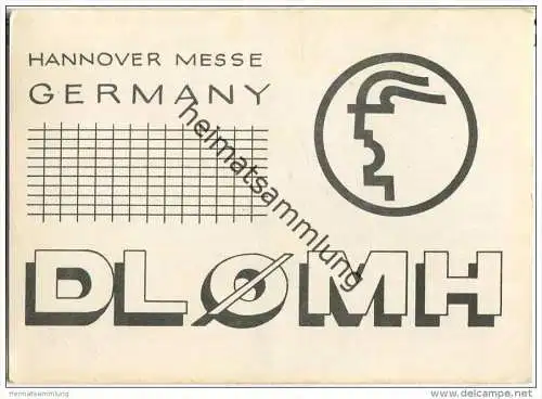 QSL - QTH - Funkkarte - DL0MH - Hannover - 1970