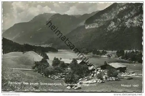 Reintaler See gegen Sonnwendjoch - Foto-AK