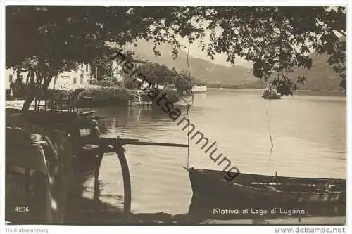 Motivo al Lago di Lugano - Foto-AK 20er Jahre