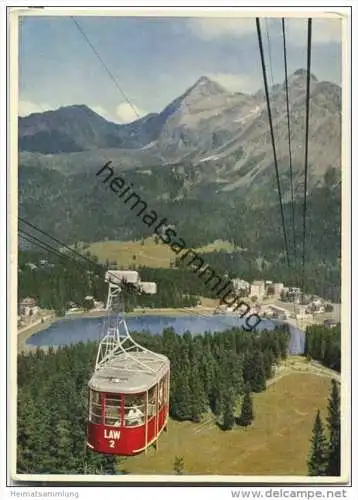 Aroser Weisshornbahn im Anstieg