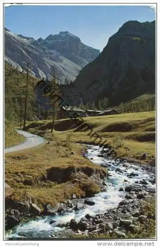 Sertigtal beim Wasserfall