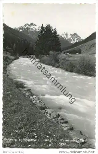 Ischgl - Motiv an der Trisanna - Foto-AK