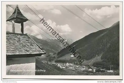 Galzigbahn - St. Anton am Arlberg - Foto-AK
