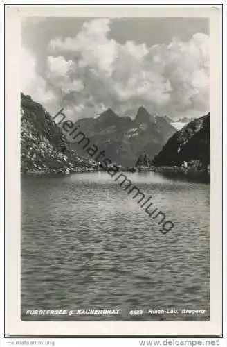 Furglersee gegen Kaunergrat - Foto-AK