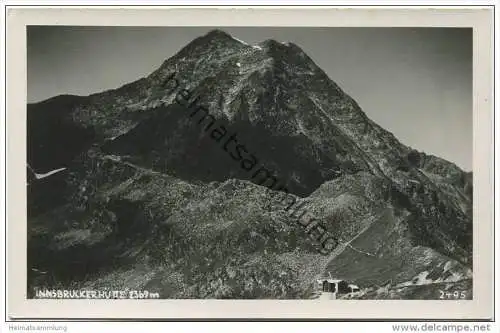 Innsbrucker Hütte  - Foto-AK